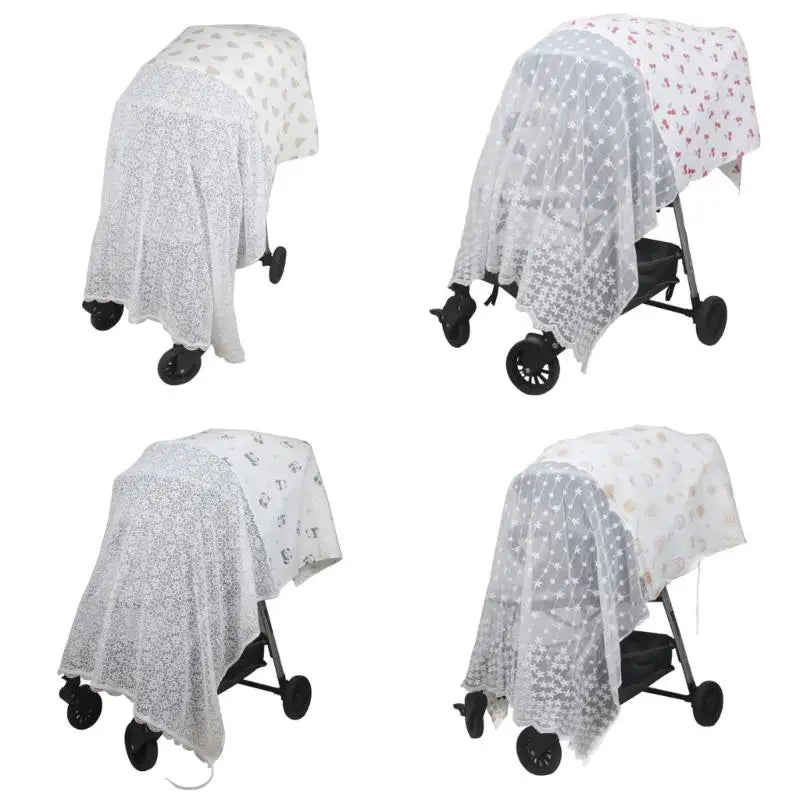 Baby Stroller Fly Net Sun Cover Blanket | Insect Guard
