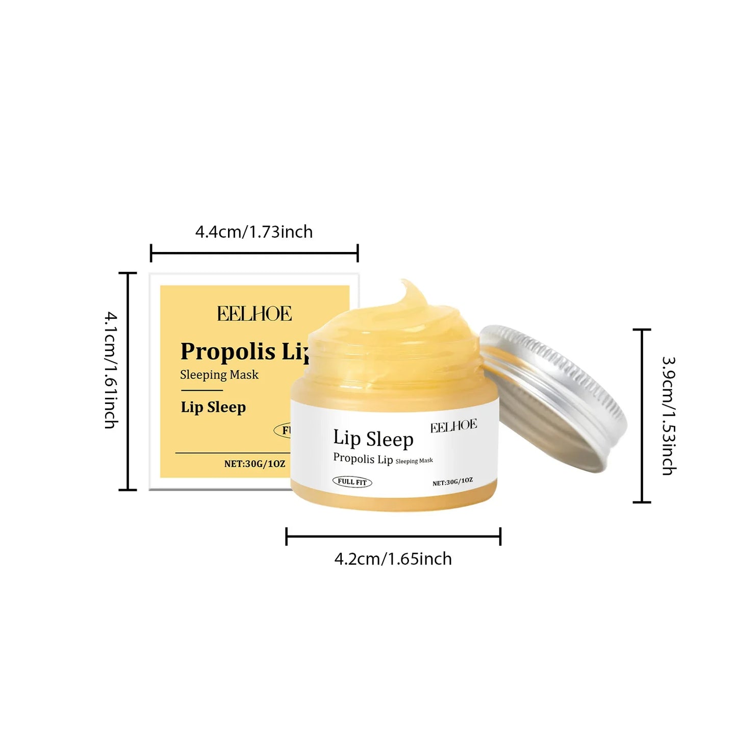 Hoygi Propolis Lip Sleeping Mask – Overnight Lip Repair 30g