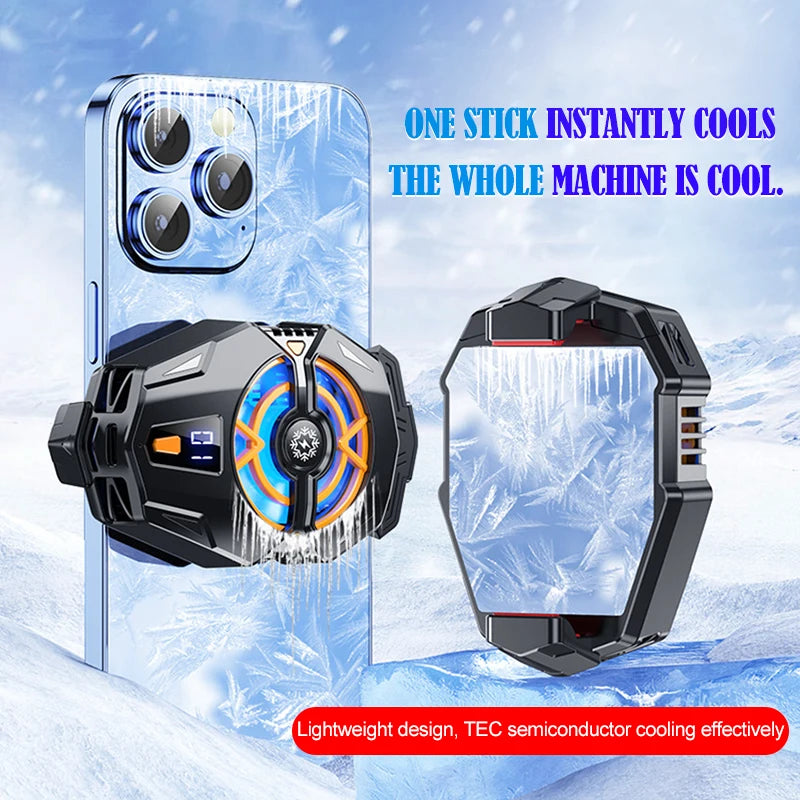 Portable Cooler For Mobile Phone Radiator Cooling Fan For Mobile Phone Fan Cell Cooling Plate Phone Cooler For Games Black Shark Peaceful Pleasures Health and Wellness