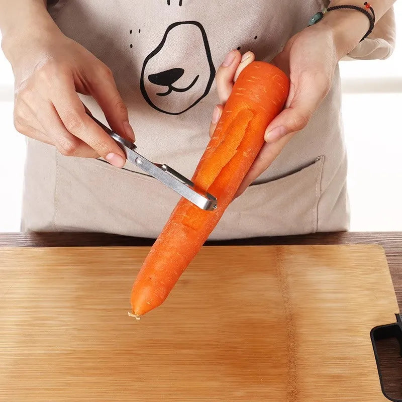 Stainless Steel Multi-Function Fruit & Vegetable Peeler