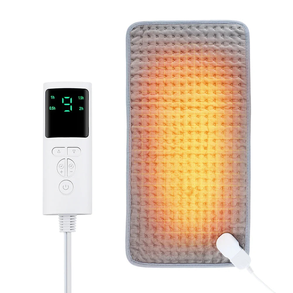 Hailicare Electric Heating Pad 30×60cm | 10 Levels & Timer