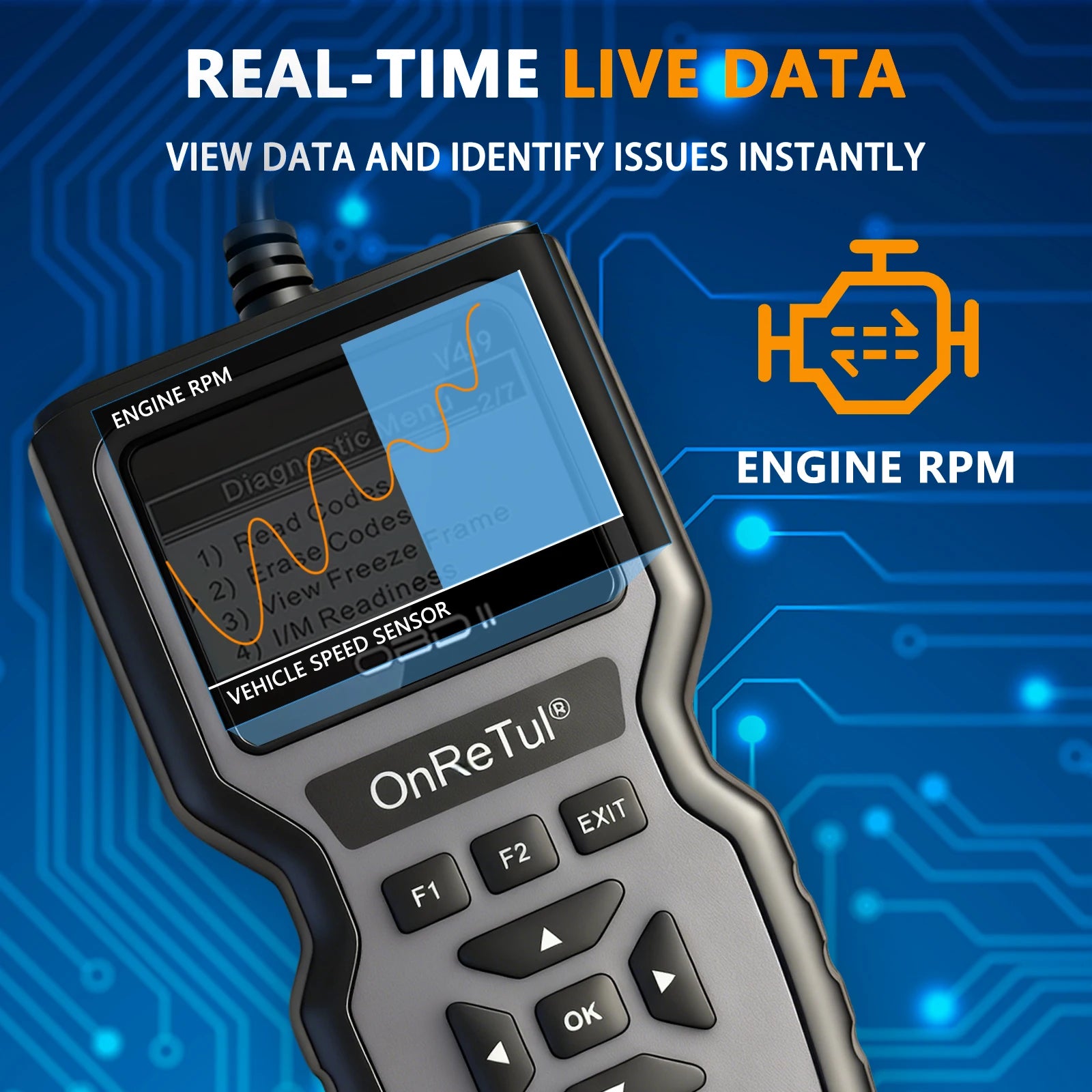 OBD2 Scanner Code Reader – Read & Clear Engine Fault Codes Peaceful Pleasures Health and Wellness
