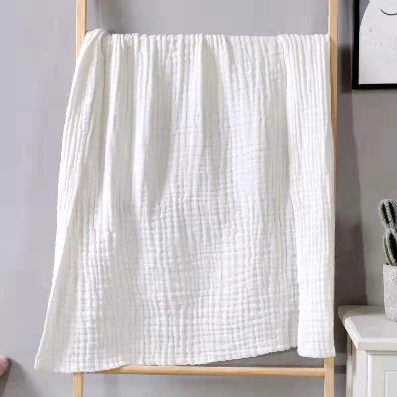 Baby Muslin Swaddle Blanket | 6-Layer Cotton 105x105cm