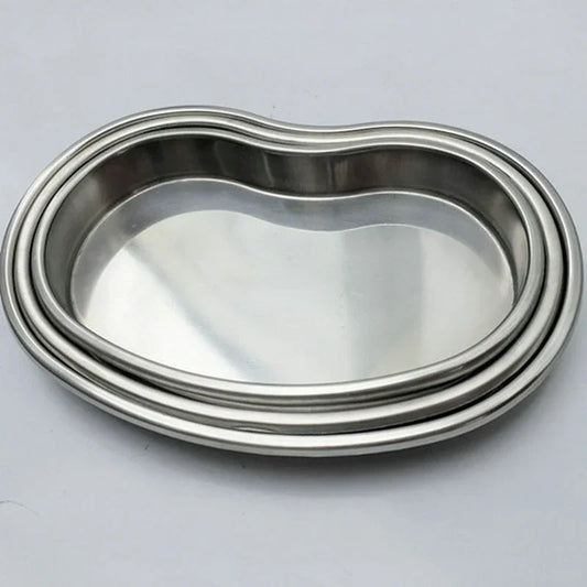 Tattoo Tray Stainless Steel Tattoo Tray Surgical Disinfection Bending Plate Dental Eyebrow Tattoo Sterilization Tools Peaceful Pleasures Health and Wellness L China Mainland