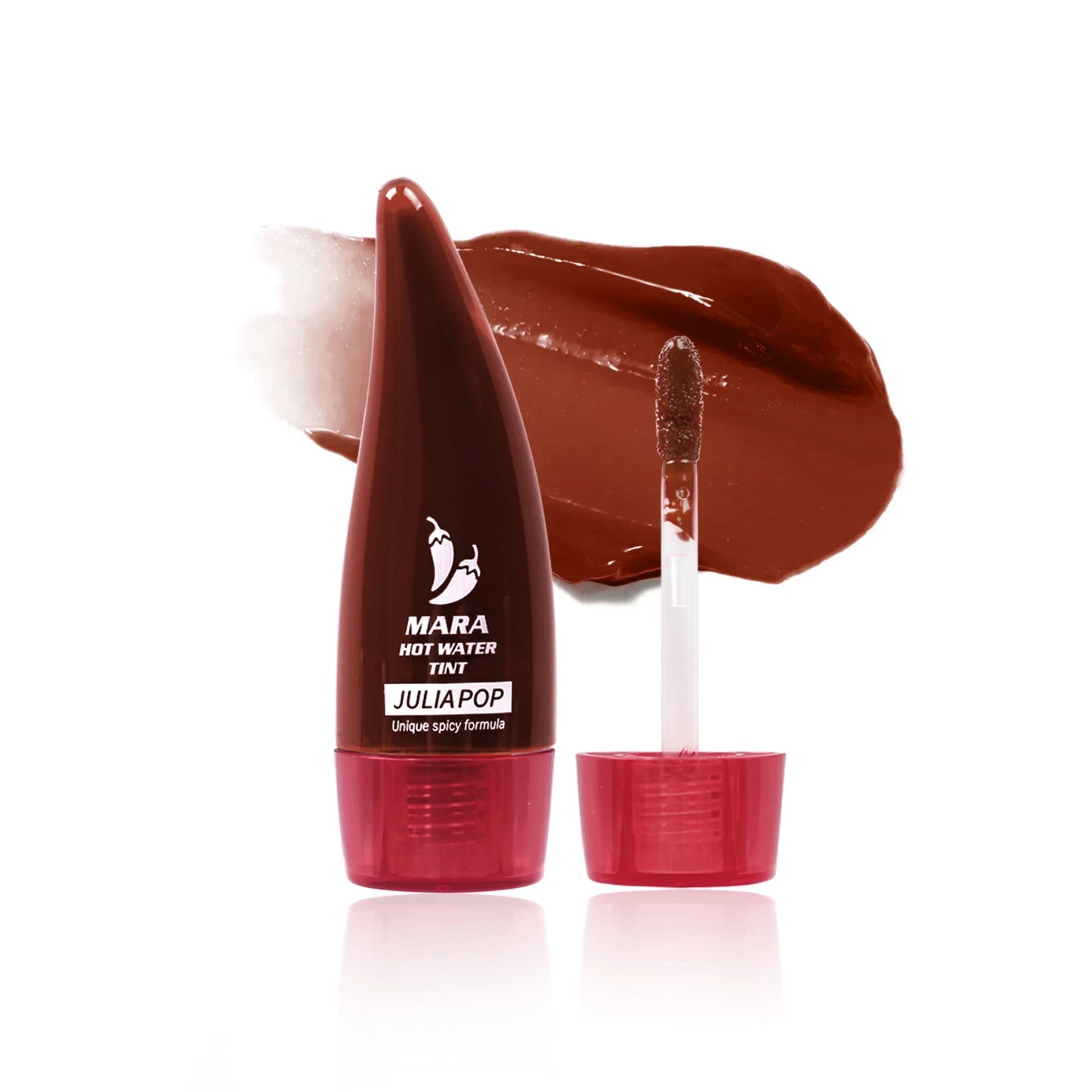 Pepper lip dye solution, with lasting makeup effect and rich color, contains peppermint oil and pepper extract, 5ml/0.17fl.oz Peaceful Pleasures Health and Wellness Caramel honey 05