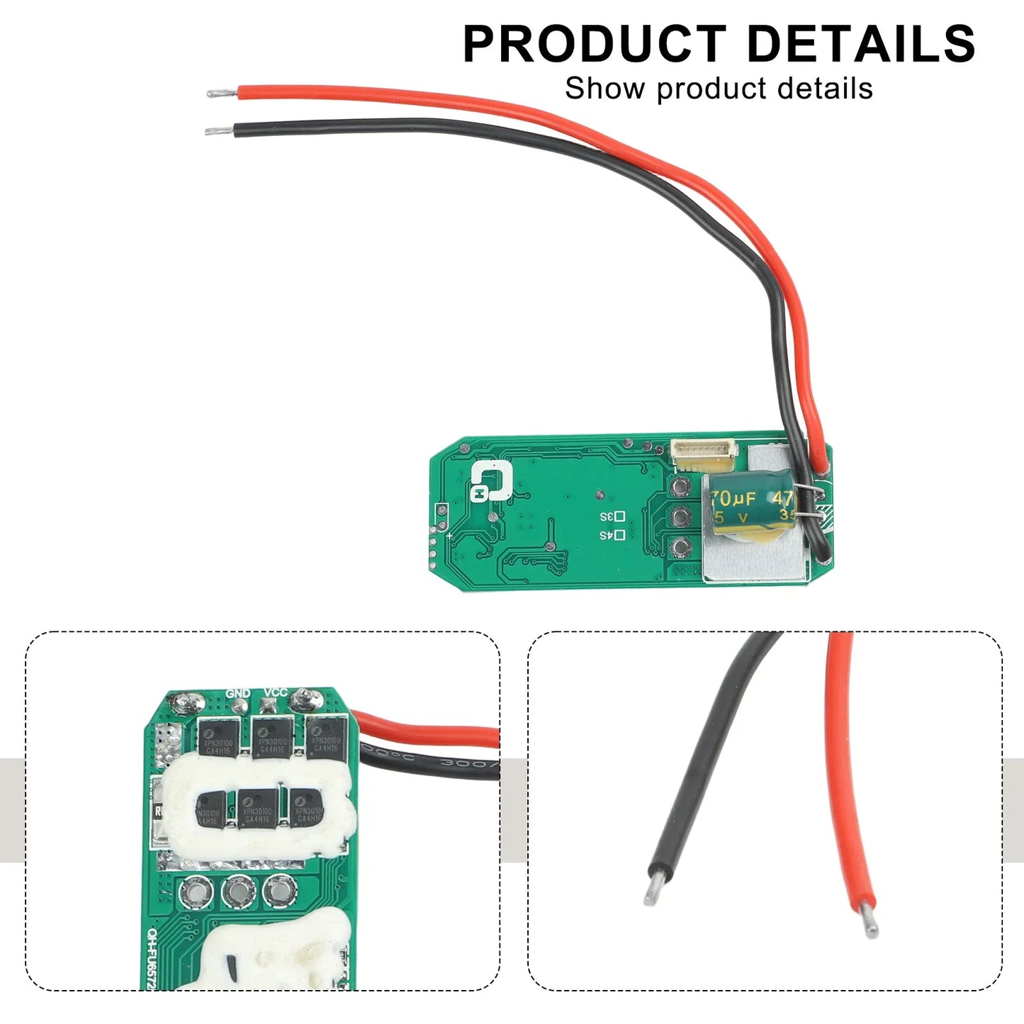 21V Brushless Drill Control Board | Drive Controller Circuit