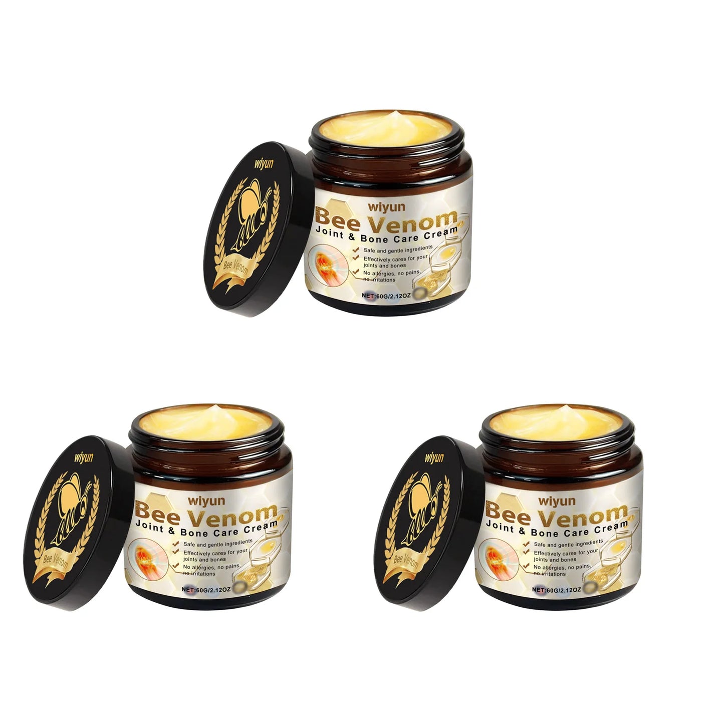 Bee Venom Joint & Muscle Relief Cream – Knees, Back, Shoulders