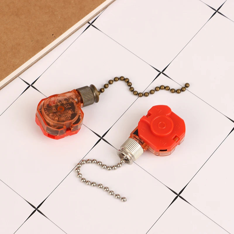 1 Piece 6A 125AC, 3A 250AC 3-speed 4-wire Pull Chain Control Brass 4 Wire Ceiling Fan Chain Switch Replace Speed Control Switch Peaceful Pleasures Health and Wellness