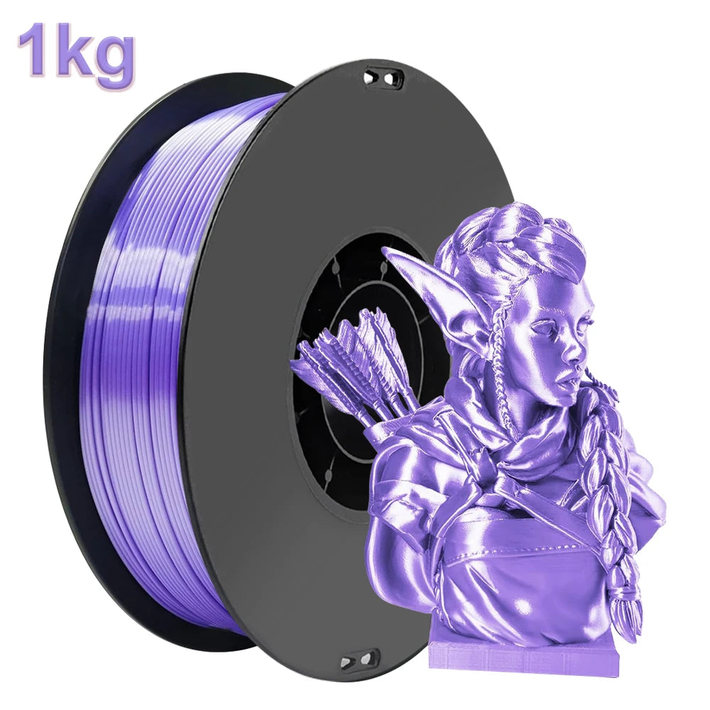 DINGSUN 3D Silk PLA Filament 1.75mm | 200g to 1kg Spool