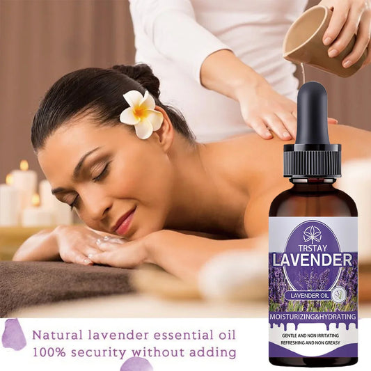 TRSTAY Rose & Lavender Plant Essential Oil – Skin & Massage Essential Oil Blend Oasis Select 15ml