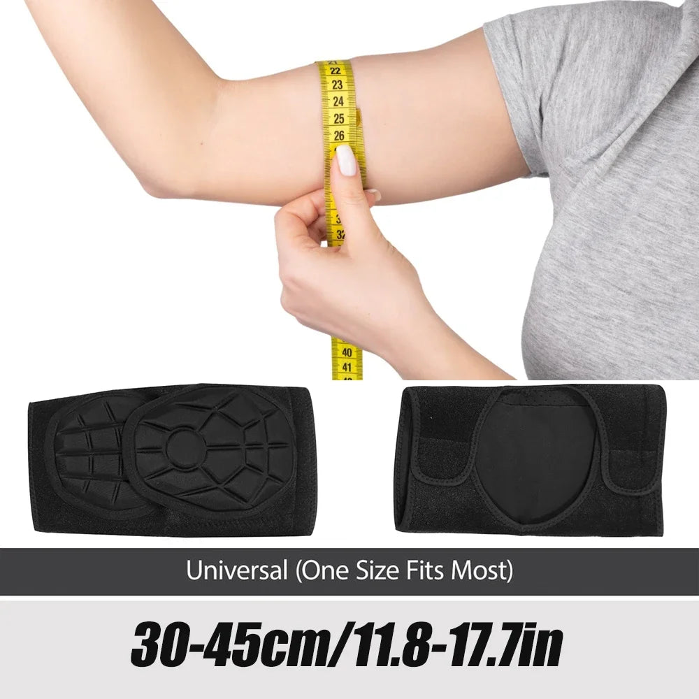 Baseball Elbow Guard for Youth & Adult - Arm Brace for Batting, Softball Impact Protection - Adjustable Forearm Sleeve Support Peaceful Pleasures Health and Wellness