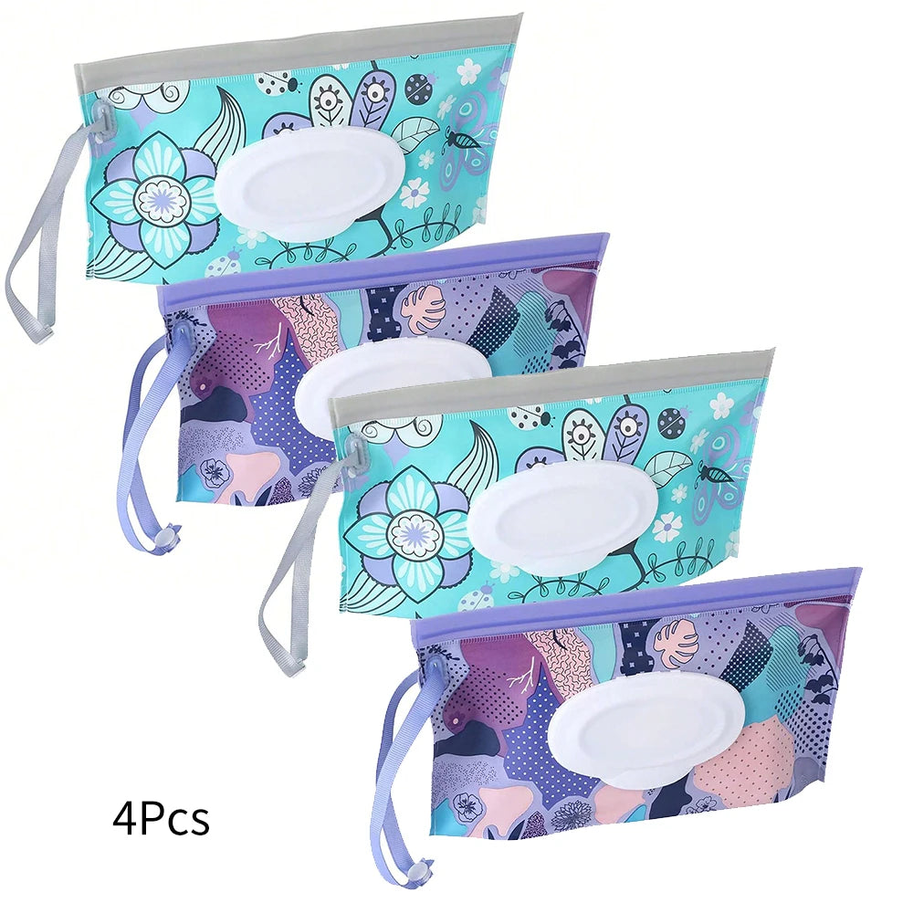 Portable Refillable Wet Wipes Dispenser Box | Baby & Travel