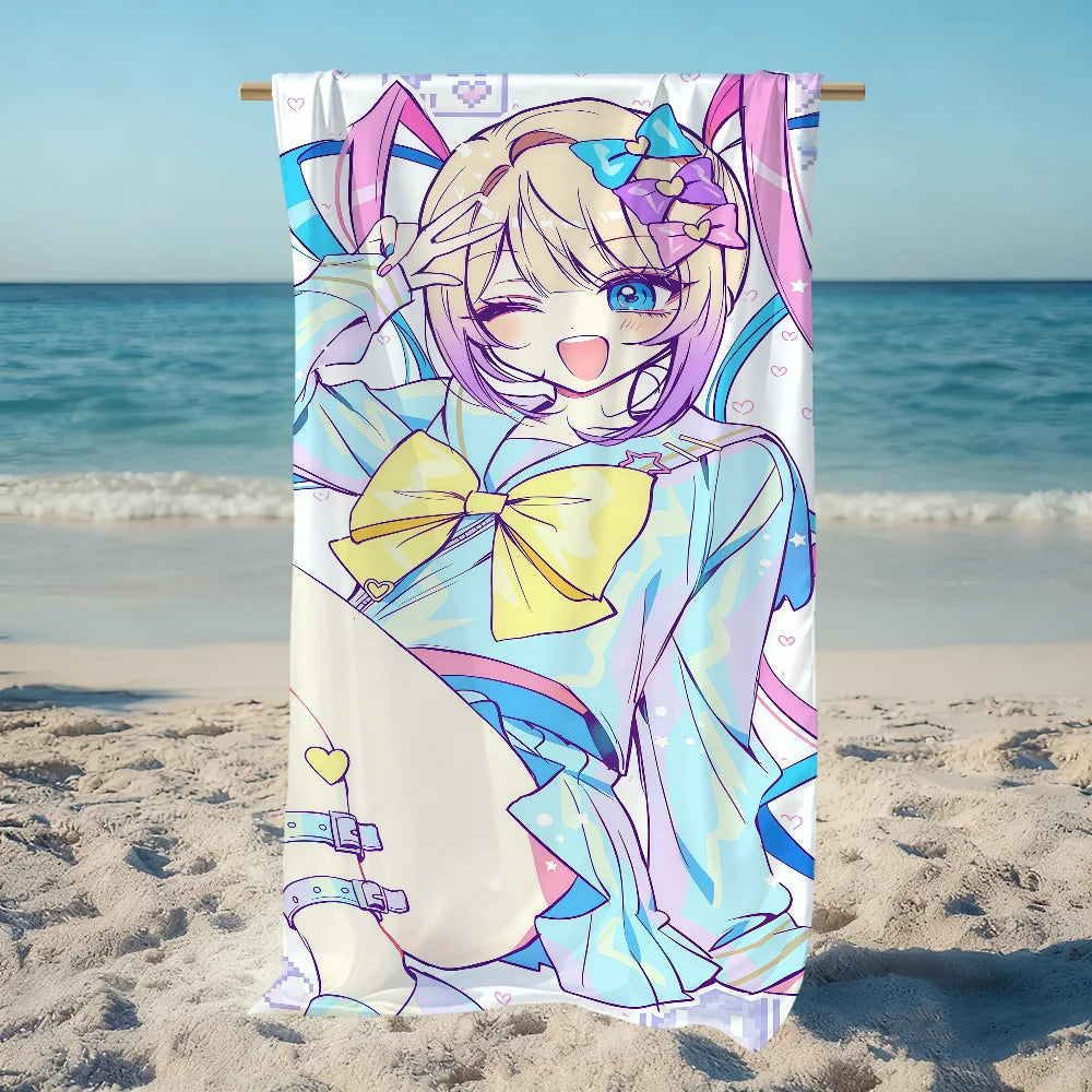 Quick-Dry Microfiber Beach Towel | Travel, Gym & Pool Quick-Dry Beach Towel Peaceful Pleasures Health and Wellness