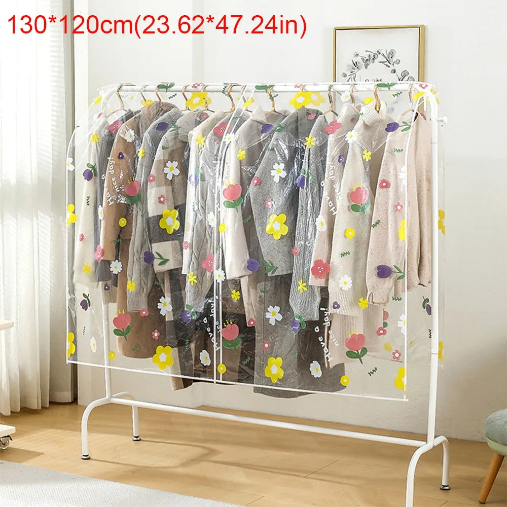 Waterproof Clothes Dust Cover | Hanging Closet Organizer Bags