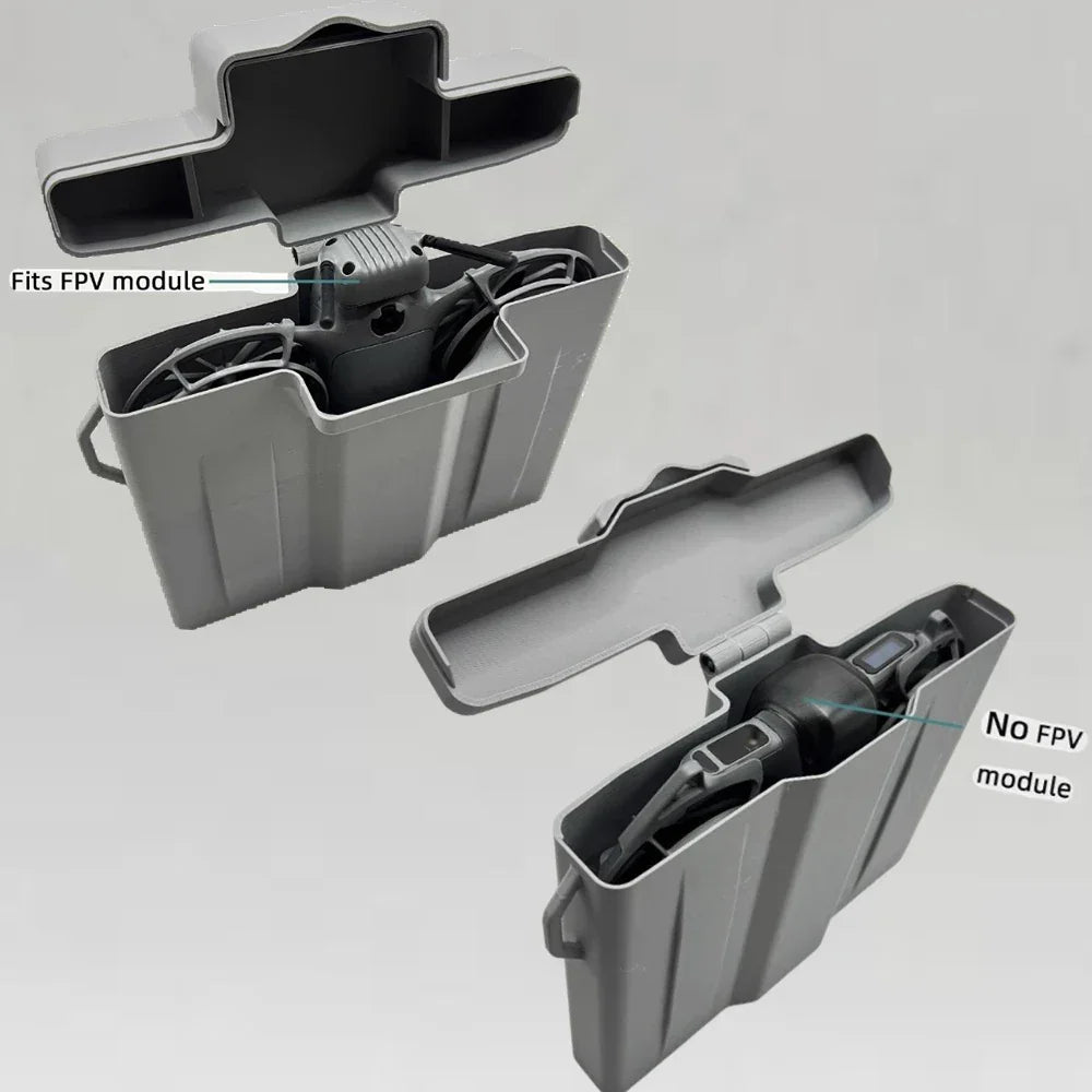 Fits FPV Module Shockproof Hard Case for DJI Neo 2 Drone 3D Printed Custom Storage Box Compact Protective Case For DJI Neo 2 Peaceful Pleasures Health and Wellness