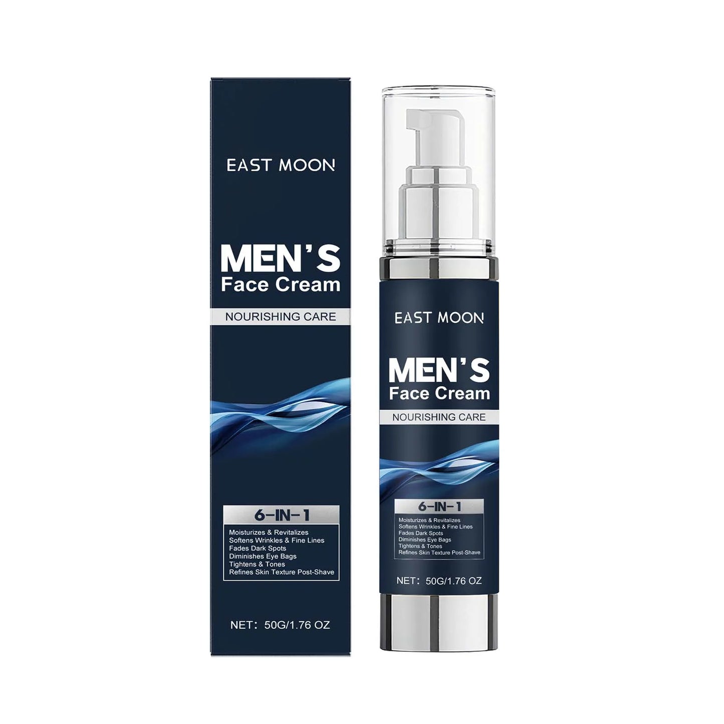 East Moon Men's Deep Moisturizing Face Cream | Aftershave & Eye