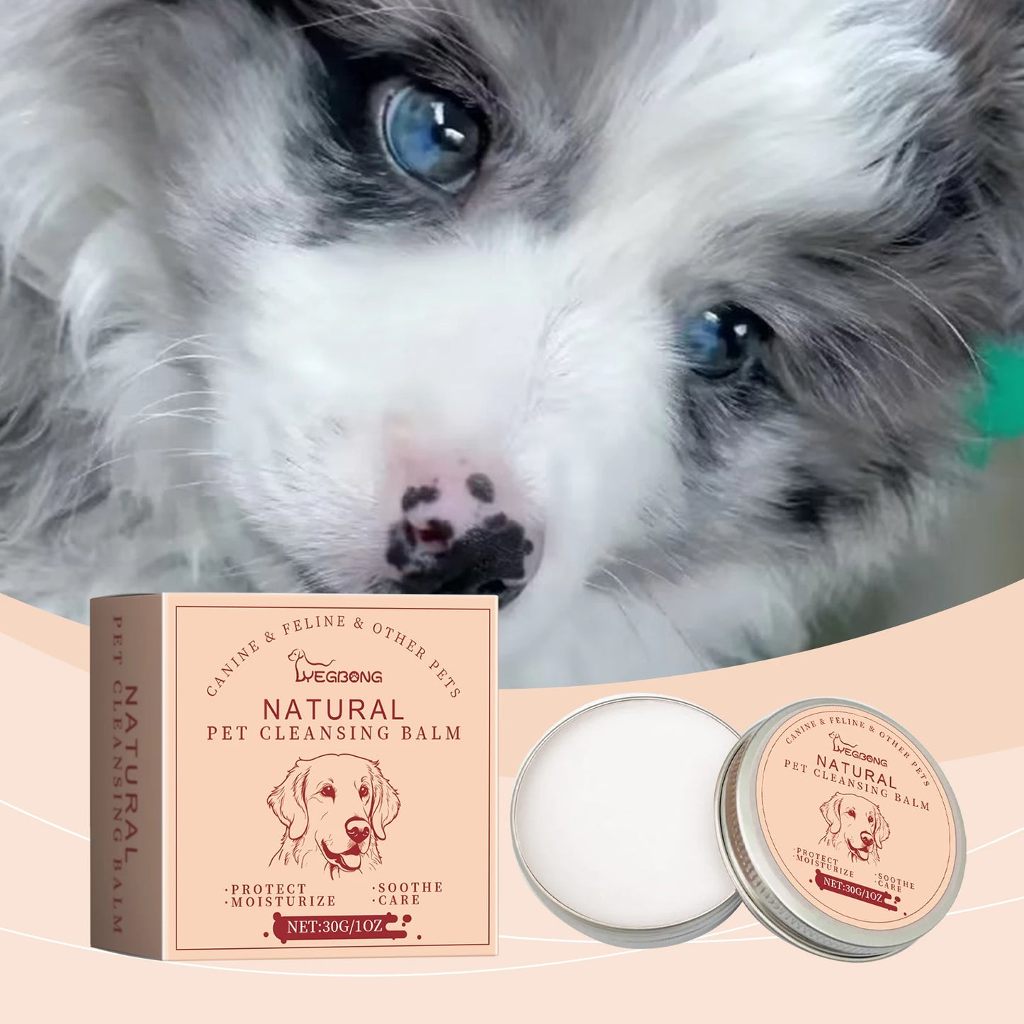 YEGBONG Pet Tear Stain Cleaning Cream – Dogs & Cats