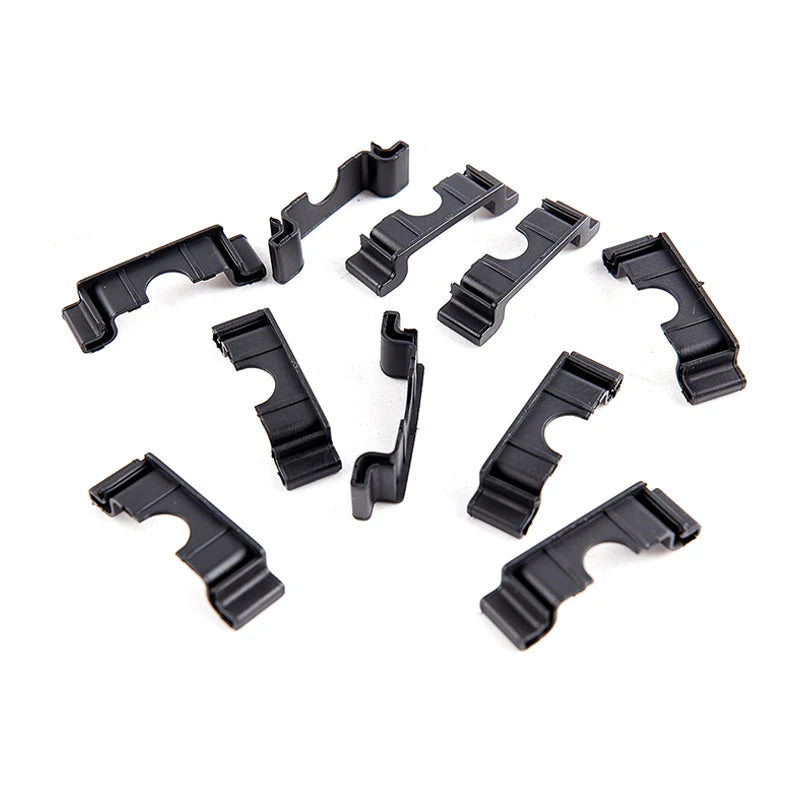 10Pcs C45 35mm DIN Rail End Cap Protectors | Anti-Scratch