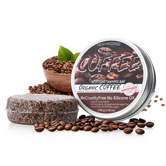 Coffee Glycerin Solid Shampoo Bar – Nourishing Hair Soap 60g Solid Shampoo Bar Oasis Select 60g