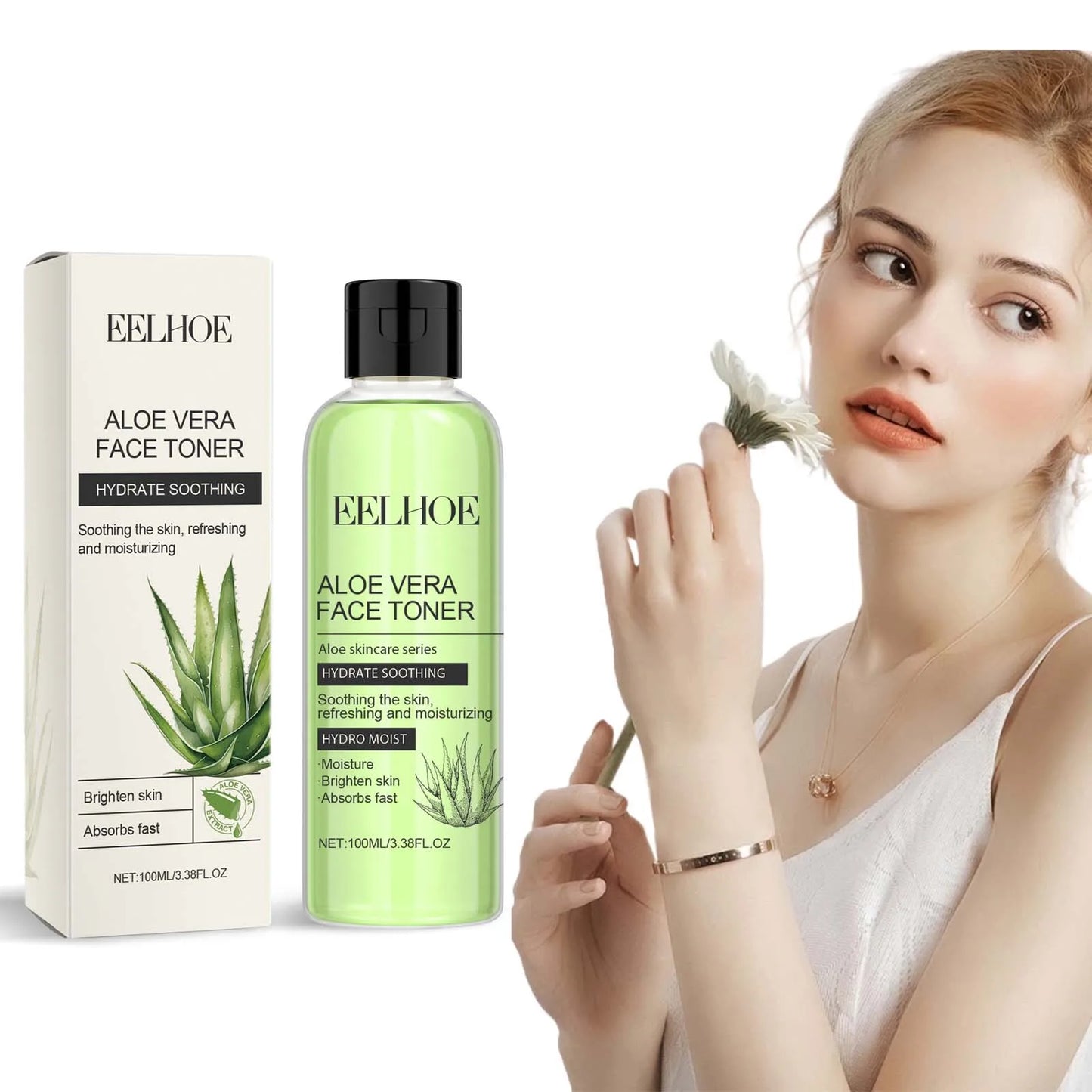 Aloe Vera Face Toner 100ml – Vitamin C, E & Retinol
