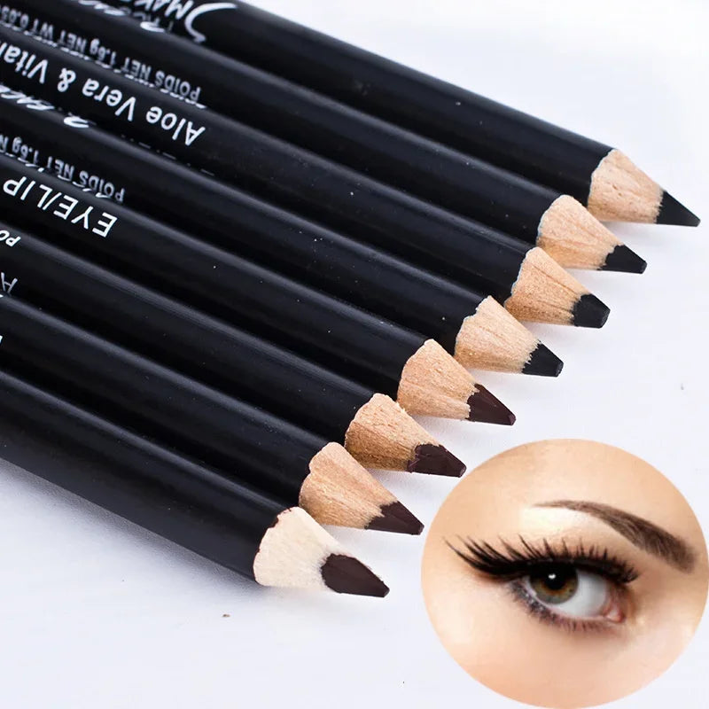 IFANYUO Waterproof Eyeliner & Eyebrow Pencil – Black/Brown