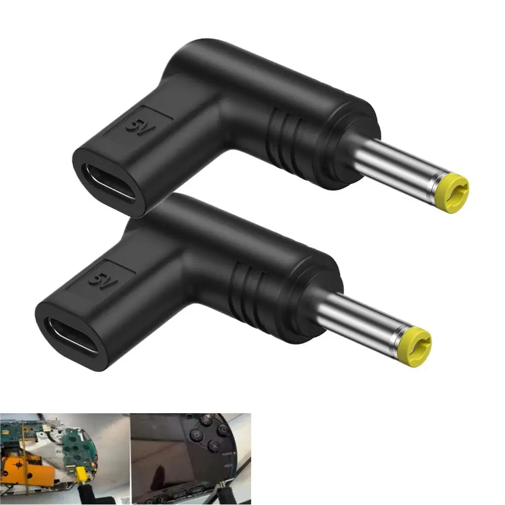 5V Type-C To DC Power Charging Adapter Plug For PSP 1000/2000/3000 Adapter 5V/9V/12V Peaceful Pleasures Health and Wellness