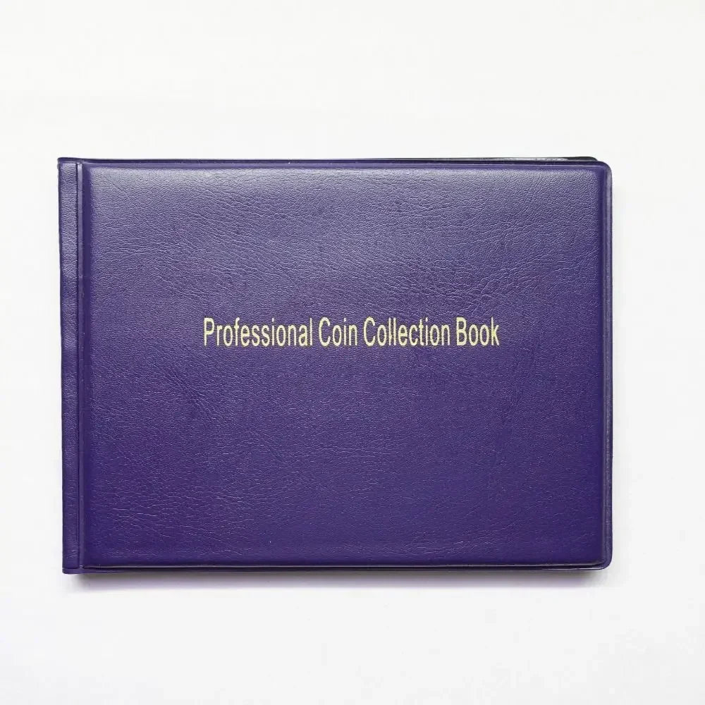 240-Pocket Coin Collection Album – 10-Page Book for Collectors