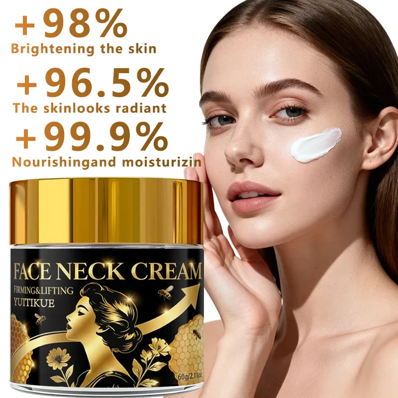 YUITIKUE Face & Neck Firming Cream 60g Lifting & Tightening Formula for Smooth, Youthful Skin on Face and Neck Peaceful Pleasures Health and Wellness