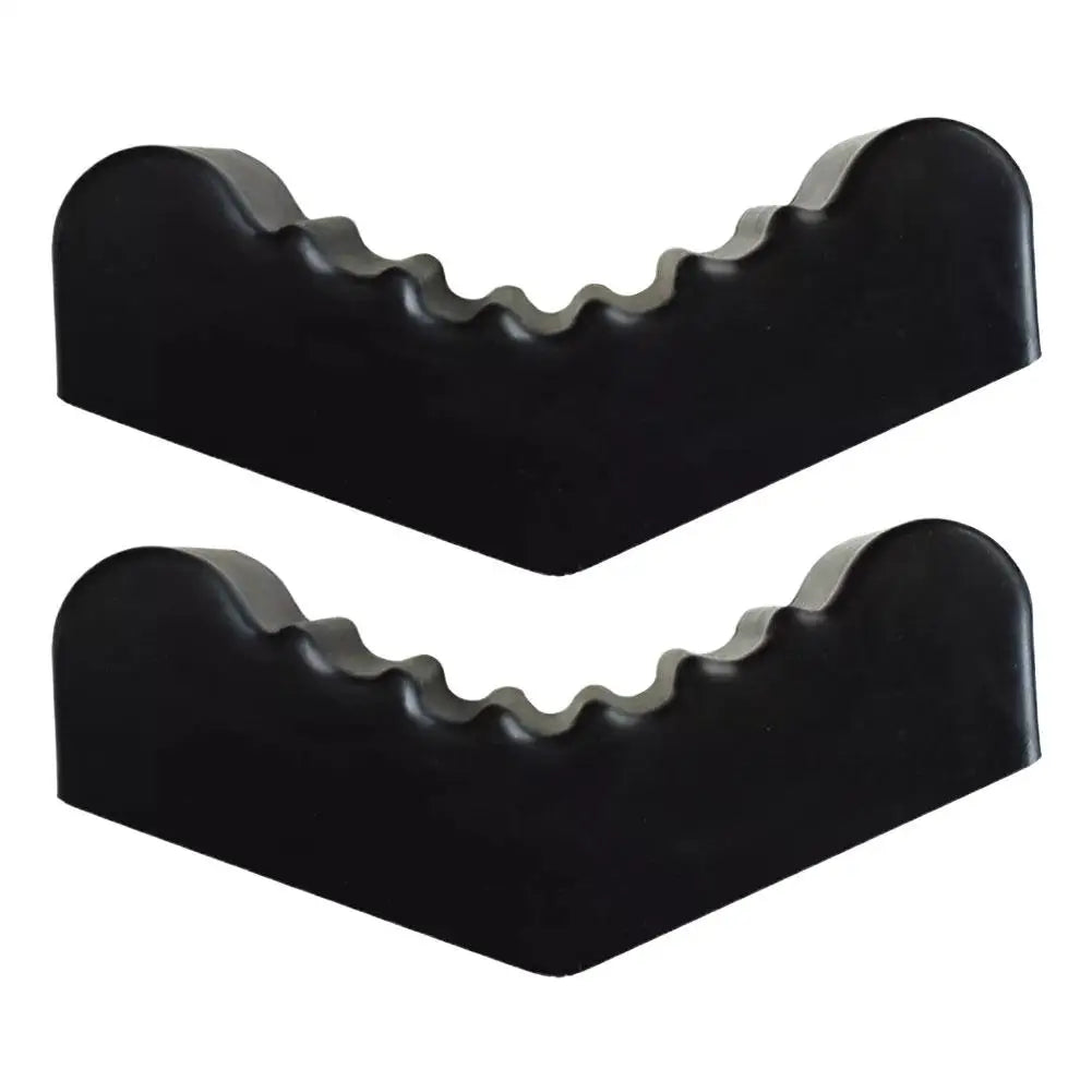 Universal Car Slotted Lift Jack Stand Rubber Pad Floor Adapter Frame Rail Pinch Lifting Repair Tools Safety Grip Pads 3Ton 6Ton Peaceful Pleasures Health and Wellness 2PCS Nonslip hat pad