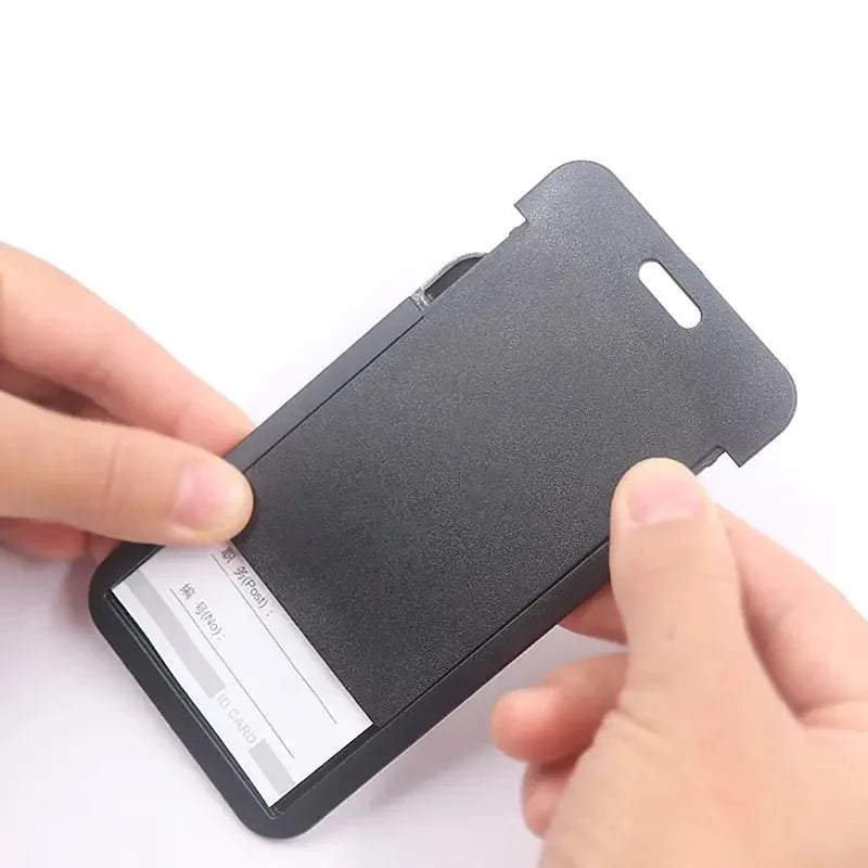 Work Permit Card Set - Rope Retractable Neck Hanging Document Card Set - Chest Tag Access Control Hard Shell Protective Set Peaceful Pleasures Health and Wellness