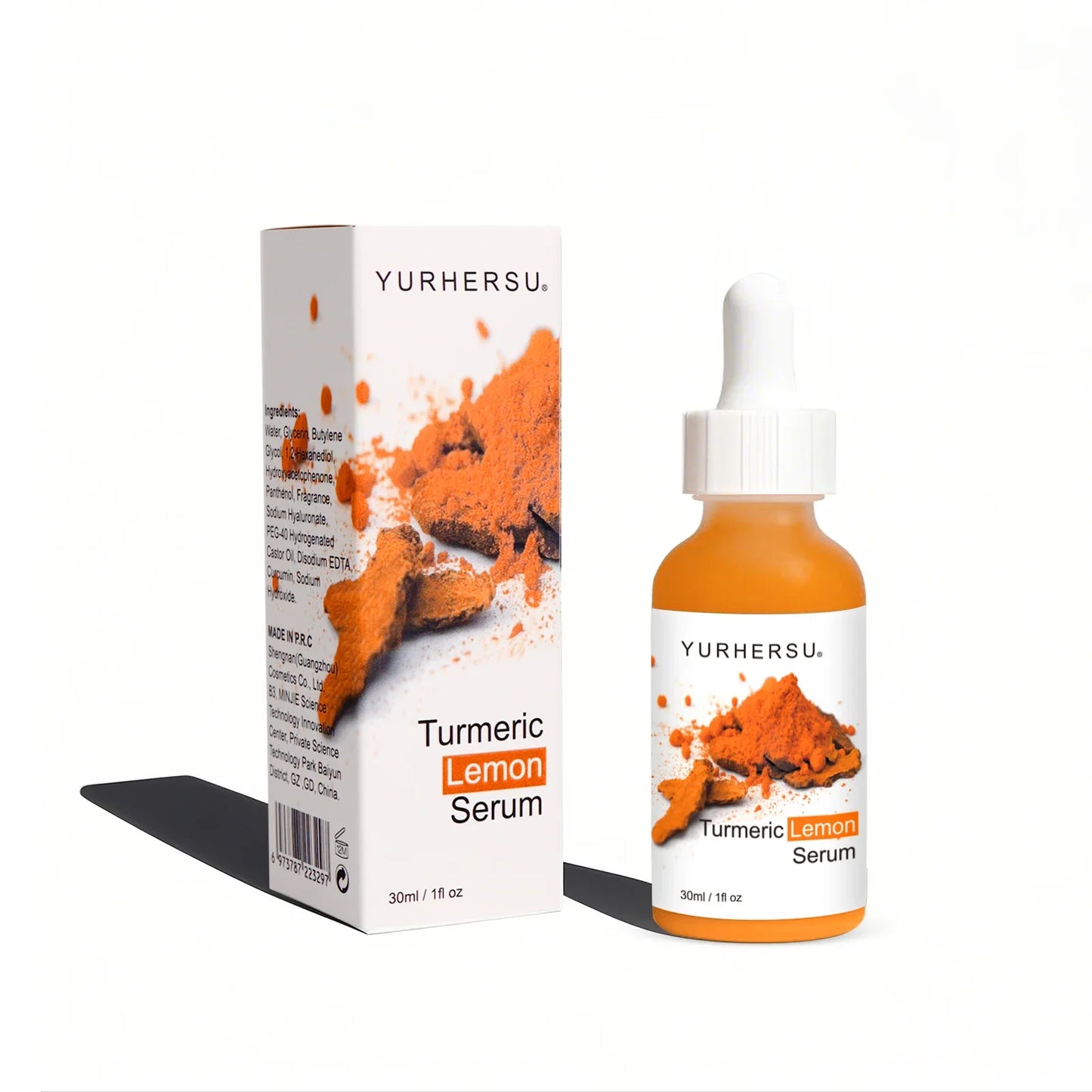 Turmeric & Lemon Extract Face Serum – Antioxidant Glow 30ml