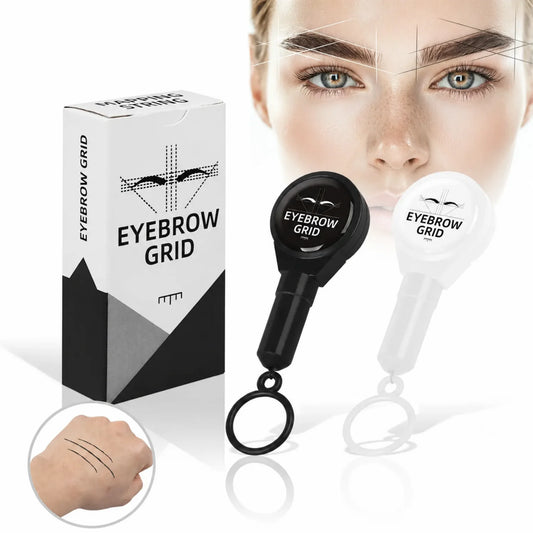 PMU Brow Mapping String | Pre-Inked Retractable Eyebrow Marker Brow Mapping Tool Peaceful Pleasures Health and Wellness