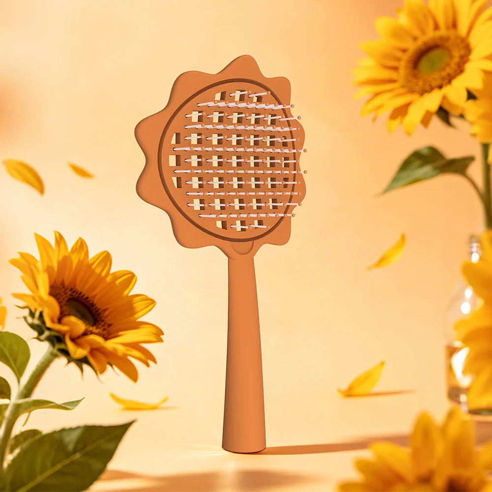 Sunflower Detangling Hair Brush & Scalp Massager Comb