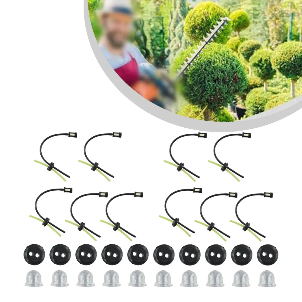 5 Fuel Filter Hose Seal Fits Brushcutter Hedge Trimmer Garden Lawn