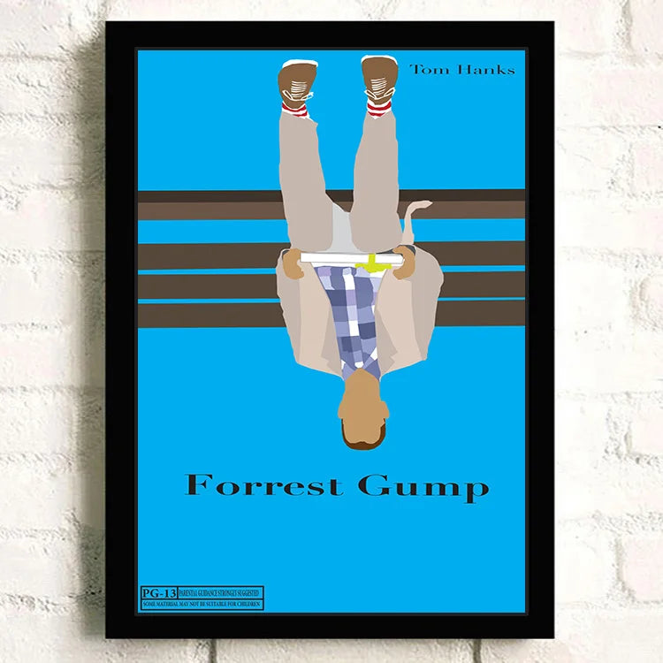 Forrest Gump Classic Movie Canvas Wall Art Poster | Home Decor