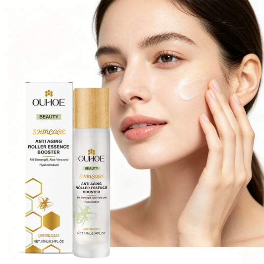 10ml Night Face Serum – Hydrating, Smoothing & Roller Applicator Night Face Serum Peaceful Pleasures Health and Wellness