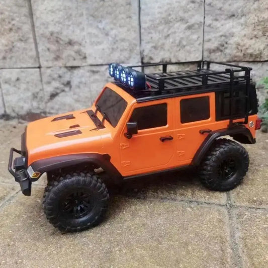 1/18 RC Off-Road Roof Rack & Climbing Ladder Upgrade Kit RC Car Upgrade Kit Peaceful Pleasures Health and Wellness