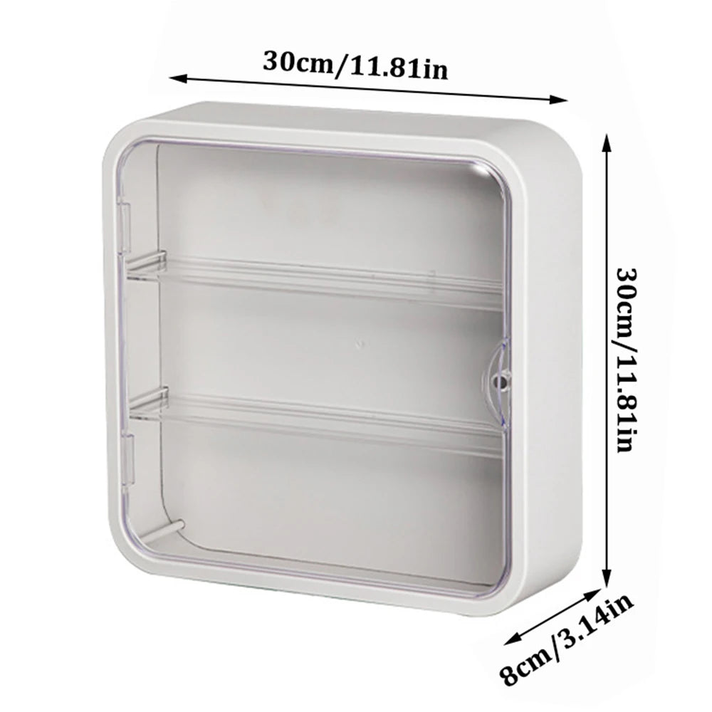 3-layer blind box storage display rack, transparent wall mounted cabinet, handmade doll frame, plush toy, Bubble Mart display bo Peaceful Pleasures Health and Wellness