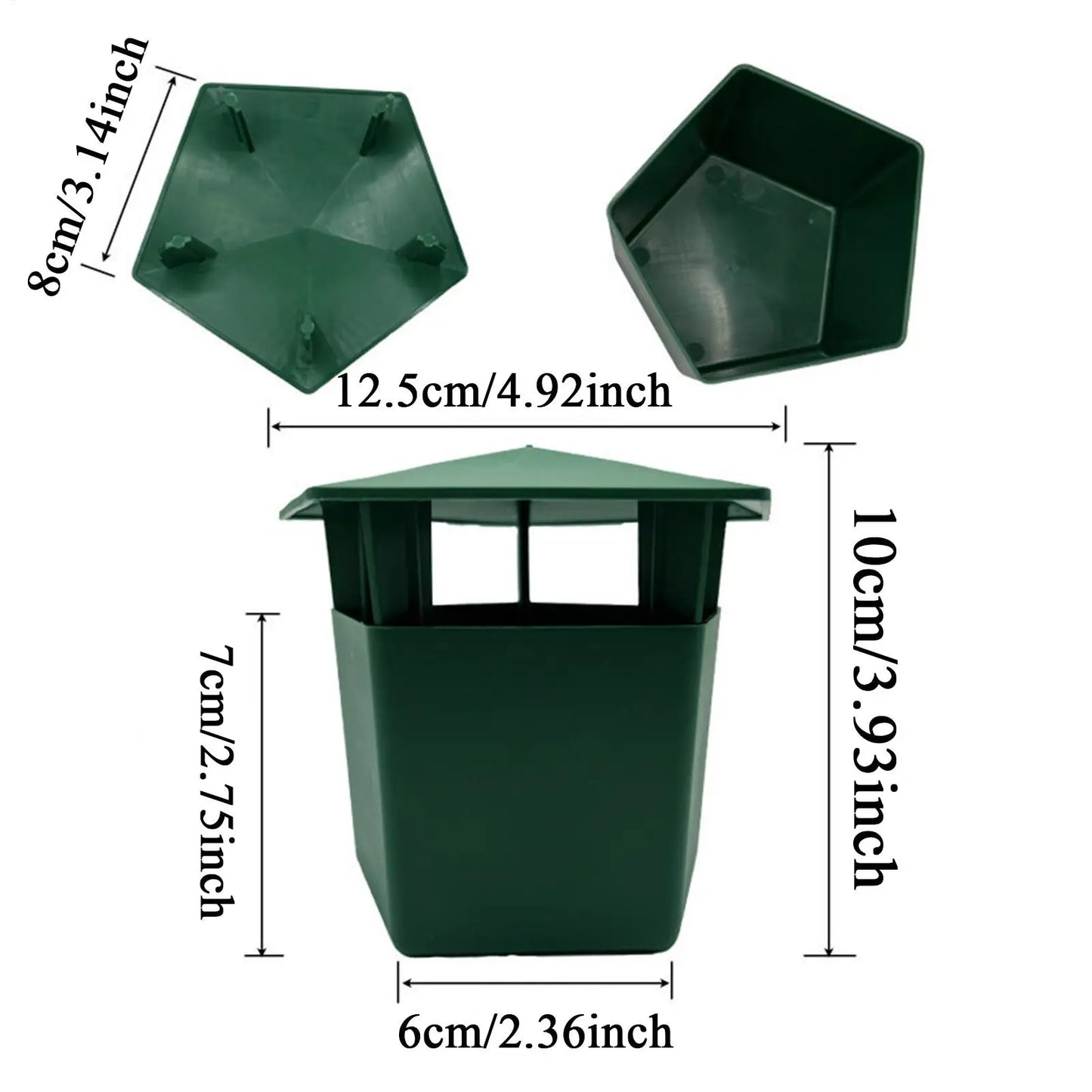 Reusable Slug & Snail Trap House – Garden Pest Catcher