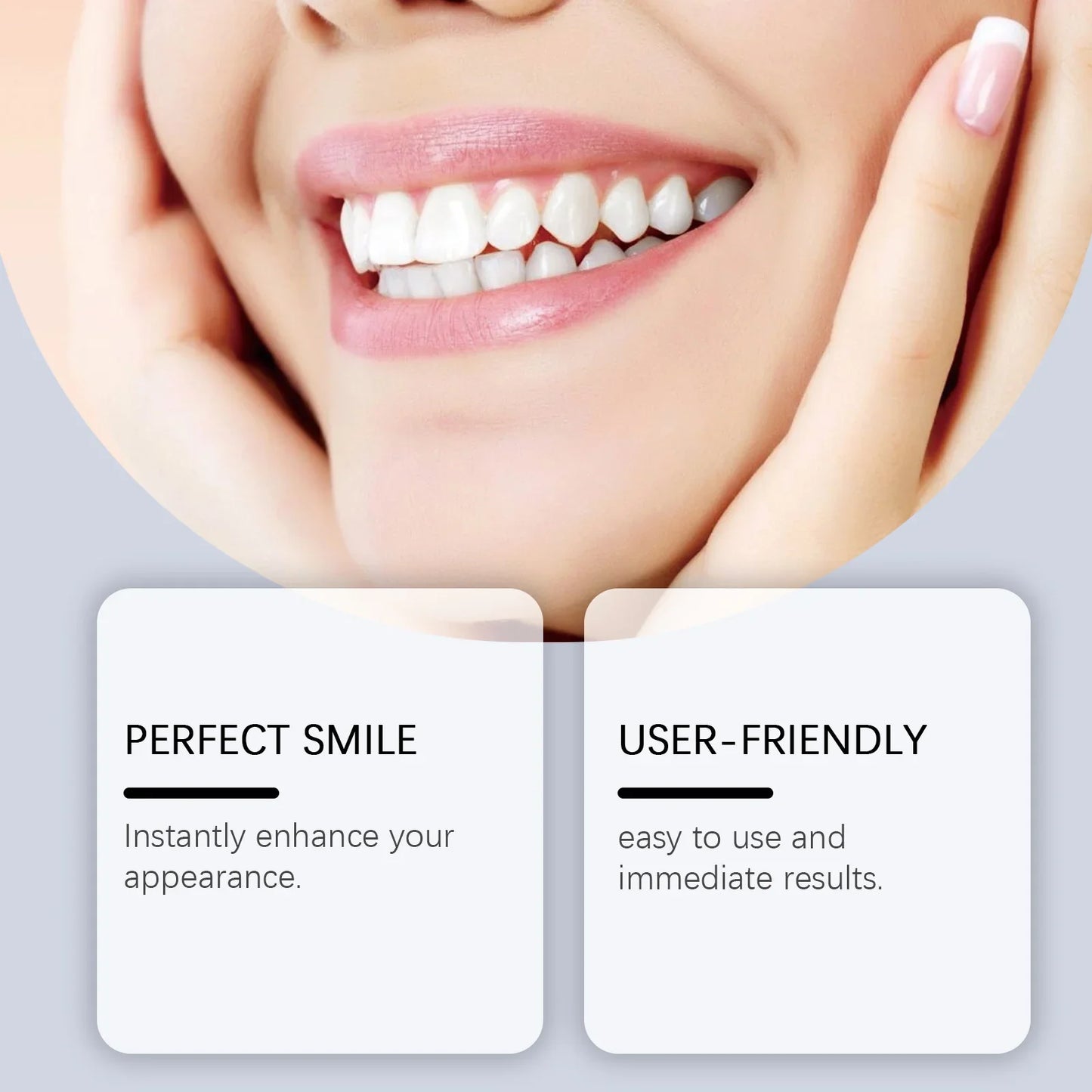 Silicone Temporary Denture Set – Natural Smile Simulation