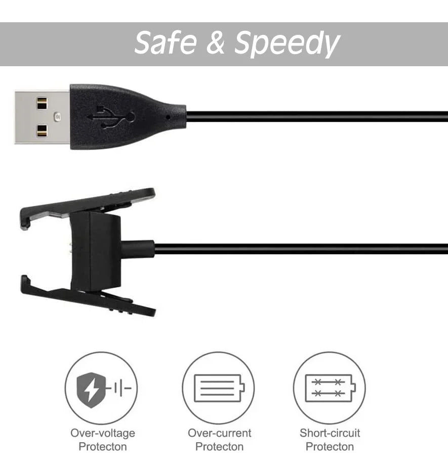 Fitbit Charge 2 USB Replacement Charger Cable