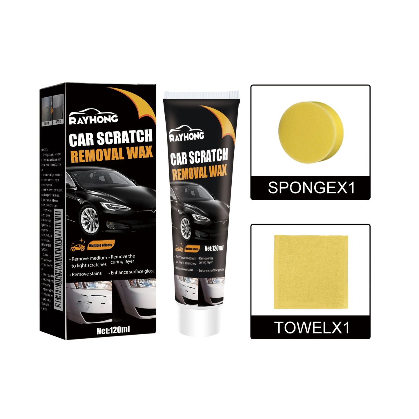 RayHong Car Scratch Repair Wax | Paint Polish & Protection