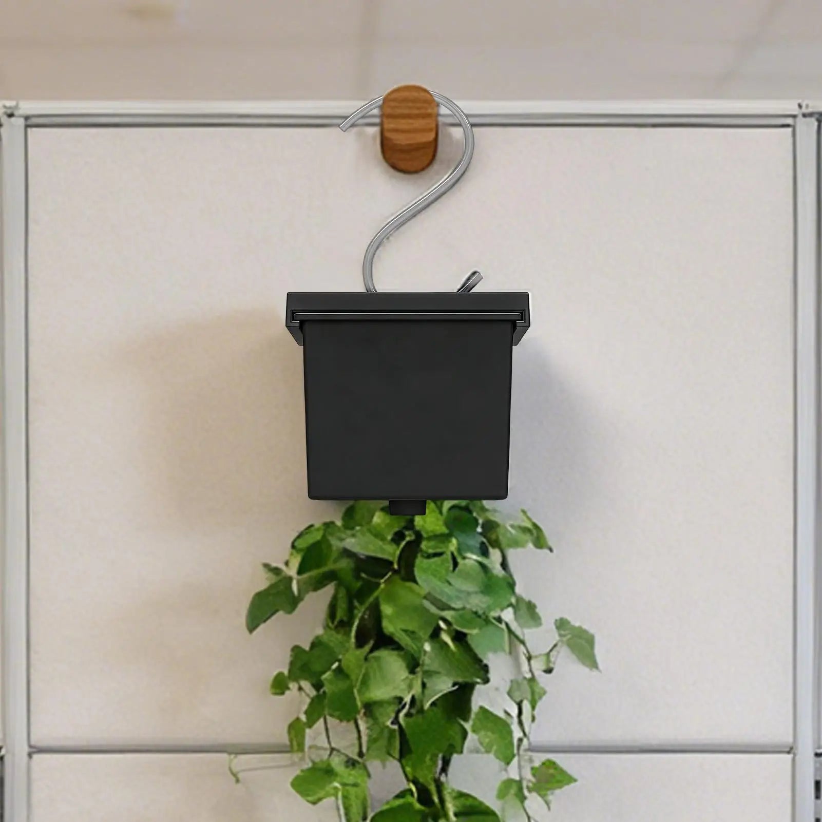 Adjustable Hanging Flower Pot with Lid & Hook | Vertical Planter Hanging Vertical Planter Peaceful Pleasures Health and Wellness