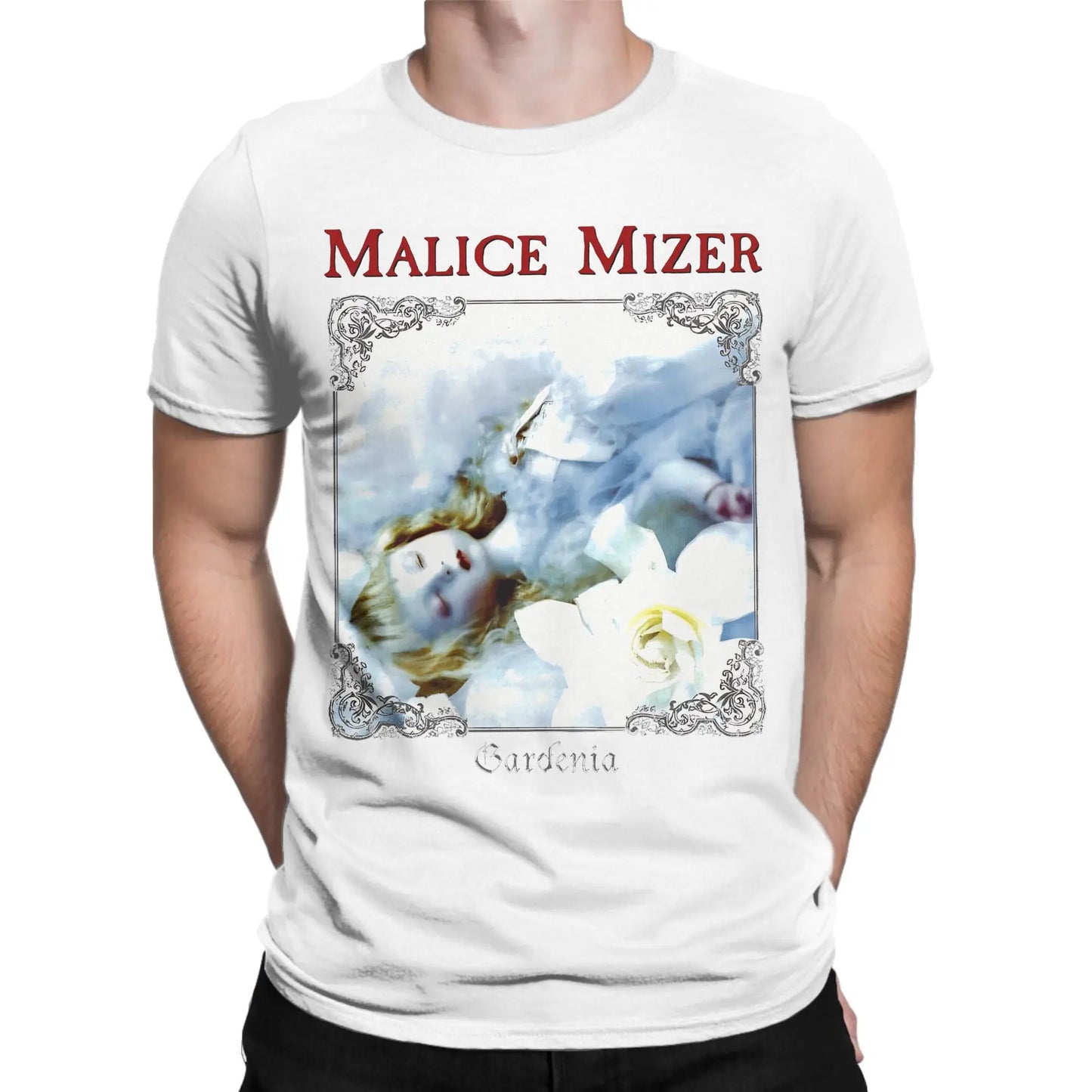 Malice Mizer Harajuku Oversized T-Shirt | Y2K Cotton Graphic Tee Graphic T-Shirt Peaceful Pleasures Health and Wellness
