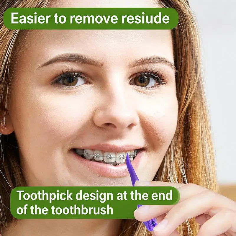 Disposable Mouthwash Toothbrush Convenient Multi-functional Refreshing No-rinse Mini Travel Toothbrush Peaceful Pleasures Health and Wellness
