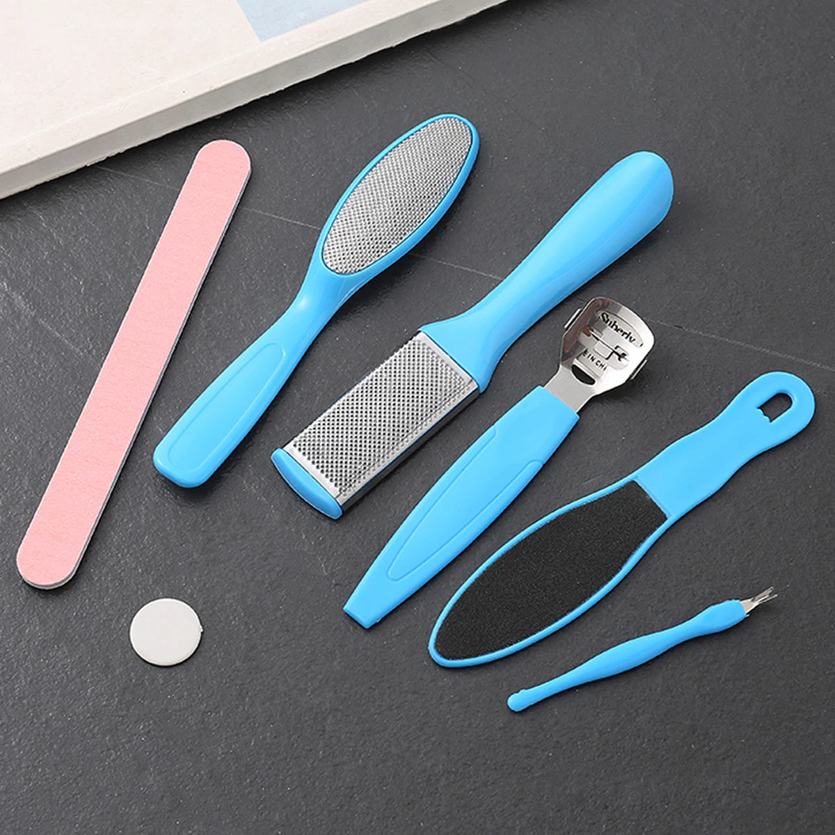 8-Piece Foot File & Callus Remover Kit – Heel & Sole Care