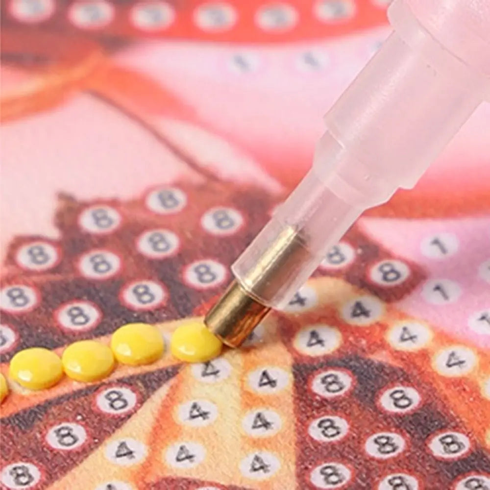 5D Diamond Painting Pen with 6 Tips | DIY Craft Point Drill Pen