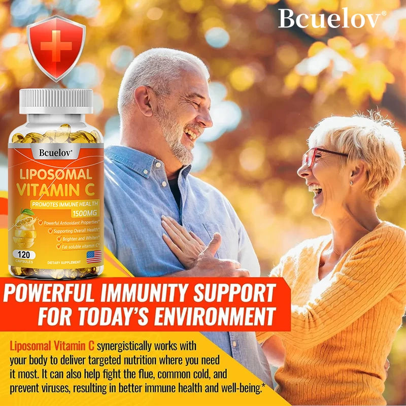 Liposomal Vitamin C Capsules | Immunity, Skin & Antioxidant