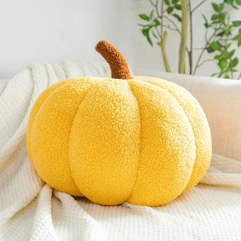 3D Pumpkin Plush Pillow | Fall Halloween Thanksgiving Décor