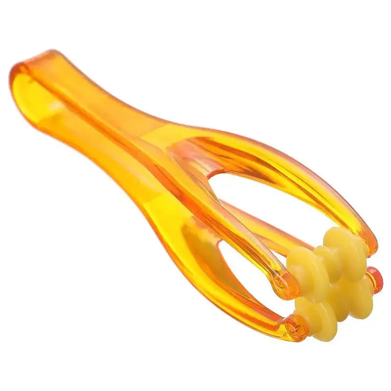 Hand Finger Massager Roller Finger Joint Acupressure Massage Muscle Relaxation Tool Foot Hand Massager For Arthritis Pain Relief Peaceful Pleasures Health and Wellness 1pc